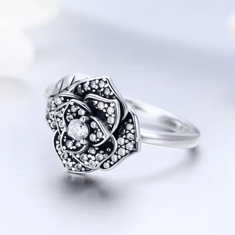 (imagine pentru) Inel Tip Pandora cu Rose Love din argint - SCR382 - Vizualizare 3