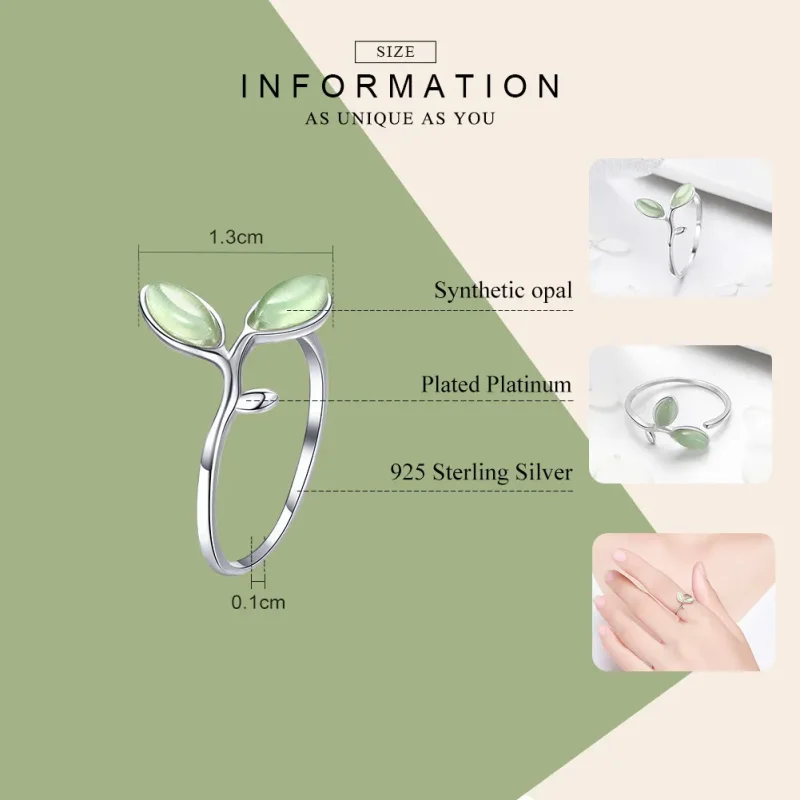 (imagine pentru) Inel Tip Pandora cu Speranţă din argint - SCR453 - Vizualizare 3