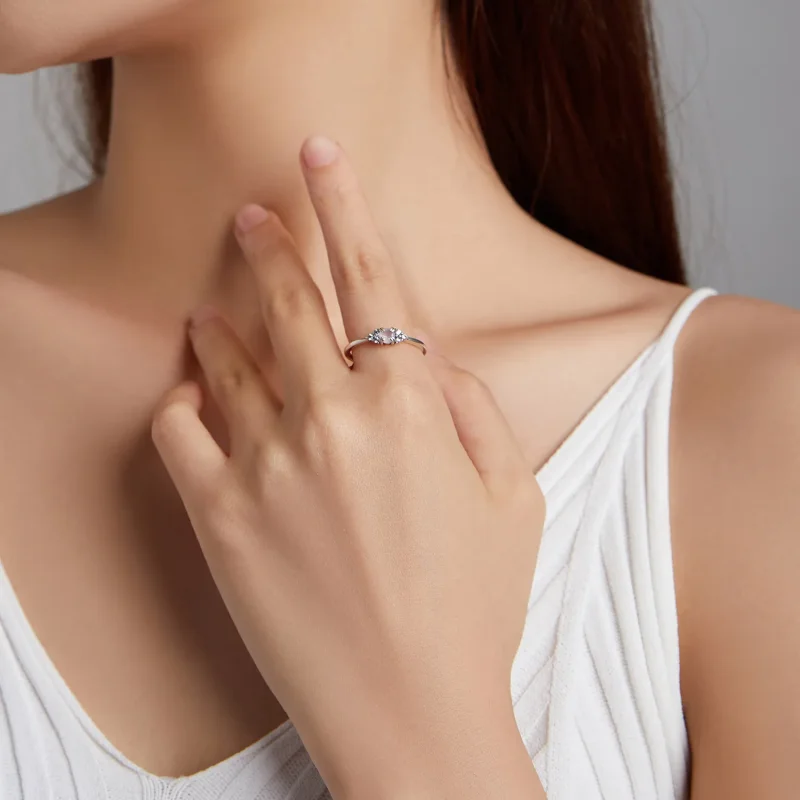 (imagine pentru) Inel stil Pandora, model Eternal Love - SCR534-PK - Vizualizare 4