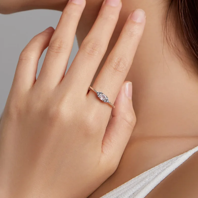 (imagine pentru) Inel stil Pandora, model Eternal Love - SCR534-PK - Vizualizare 5