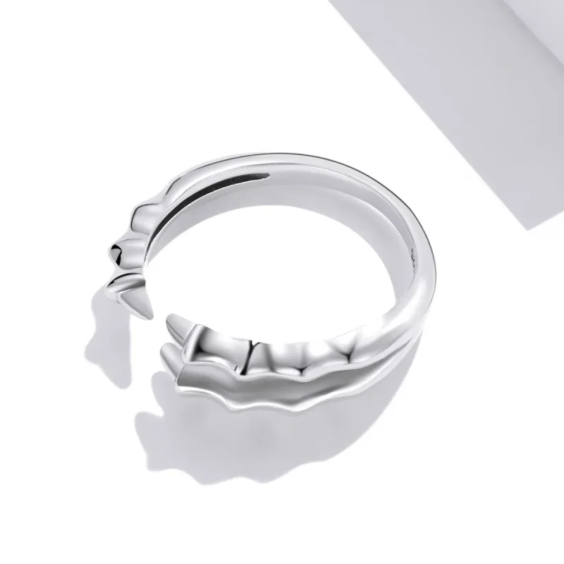 (imagine pentru) Pandora Style Dark Claws Open Ring - SCR728 - Vizualizare 3