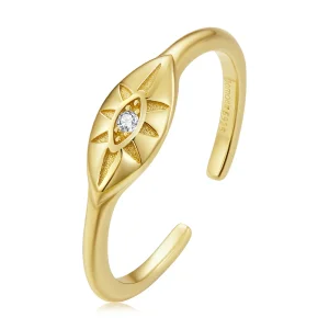 (imagine pentru) Pandora Style Devil Eye Open Ring - BSR231