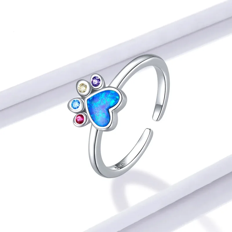 (imagine pentru) Pandora Style Dream Crown Open Ring - BSR172 - Vizualizare 2