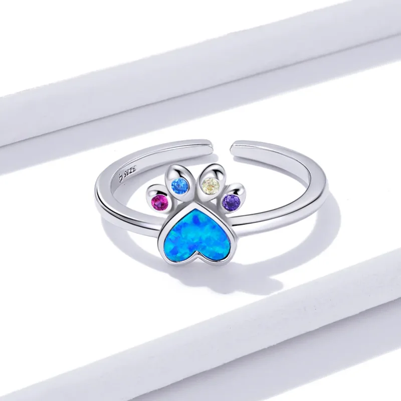 (imagine pentru) Pandora Style Dream Crown Open Ring - BSR172 - Vizualizare 4