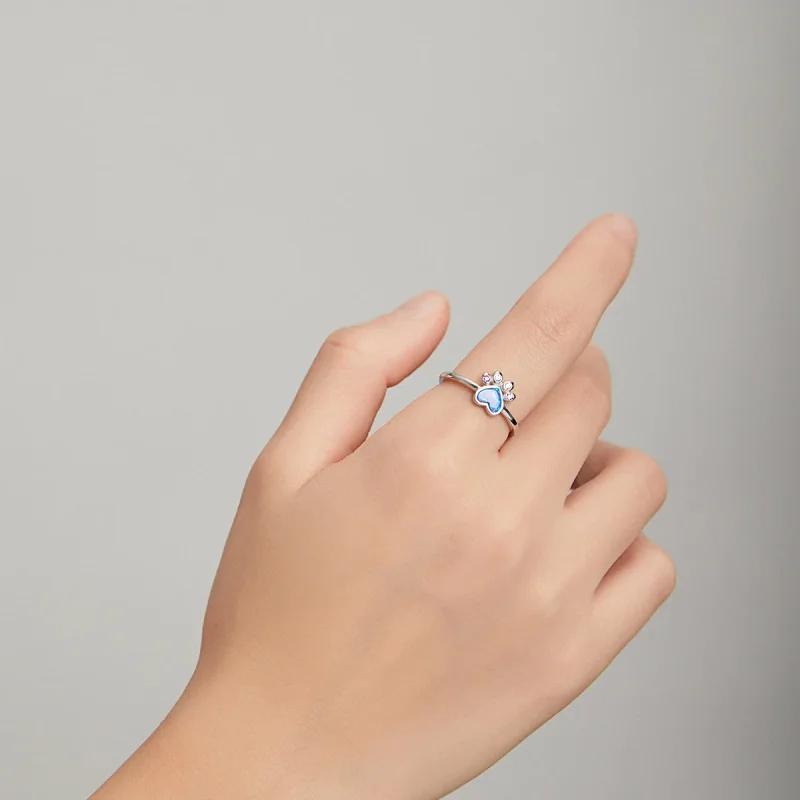 (imagine pentru) Pandora Style Dream Crown Open Ring - BSR172 - Vizualizare 8