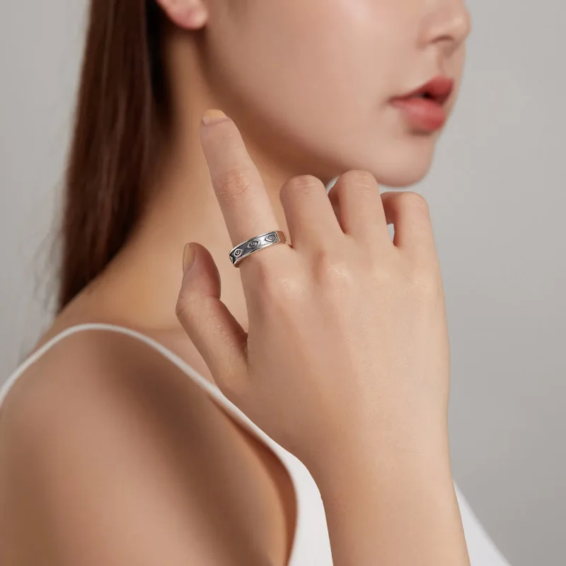 (imagine pentru) Pandora Style Guardian Ring Open Ring - BSR193 - Vizualizare 8
