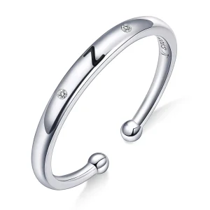(imagine pentru) Pandora Style Letter-Z Open Ring - SCR544-Z
