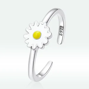 (imagine pentru) Pandora Style Little Daisy Open Ring - SCR811