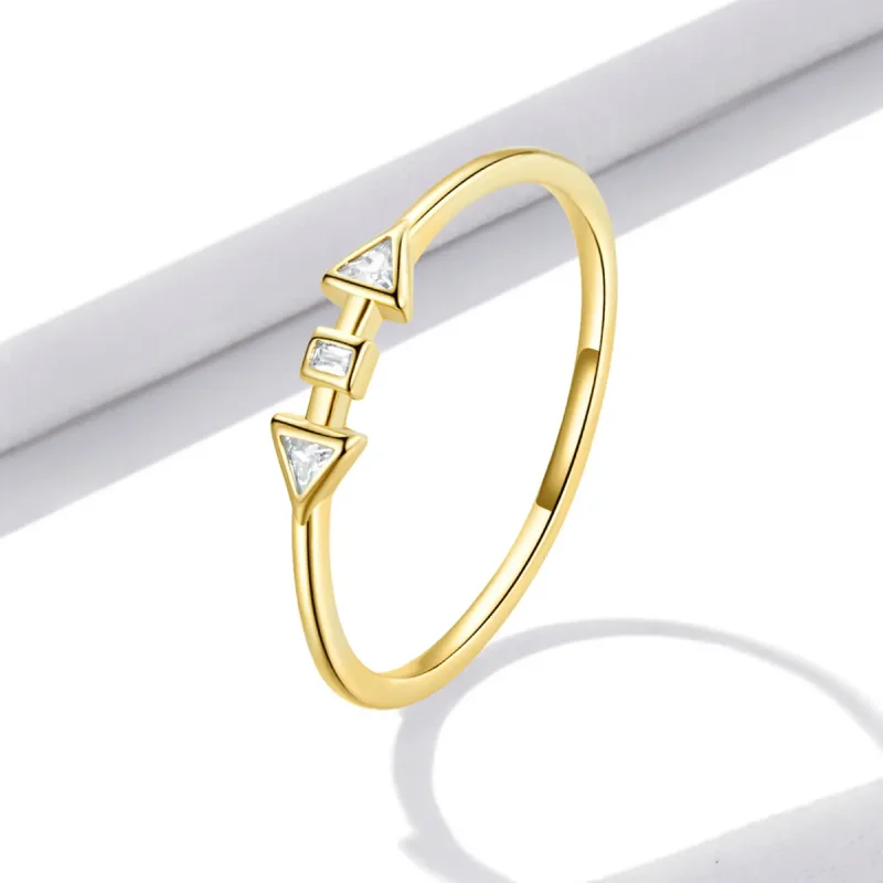 (imagine pentru) Pandora Style Minimalistic - Arrows Ring - BSR207 - Vizualizare 2