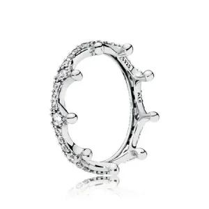 Coroană fermecată - 197087CZ - Inele PANDORA (imagine pentru) Coroană fermecată - 197087CZ - Inele PANDORA