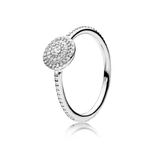 (imagine pentru) Eleganţă radioasă - 190986CZ - Inele PANDORA