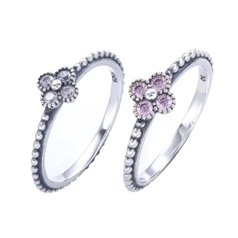 (imagine pentru) Floare Orientală Roz - 191001PCZ - Inele PANDORA - Vizualizare 4