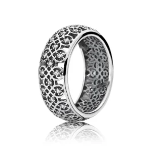 (imagine pentru) Inel decorativ din argint 925, cu zirconiu cubic - 190955CZ - In