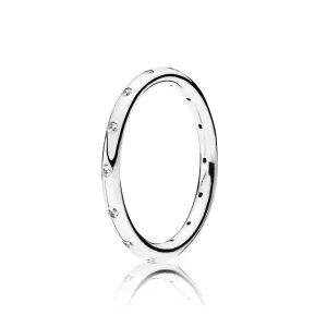 (imagine pentru) Inel din argint 925 cu zirconiu cubic - 190945CZ - Inele PANDORA