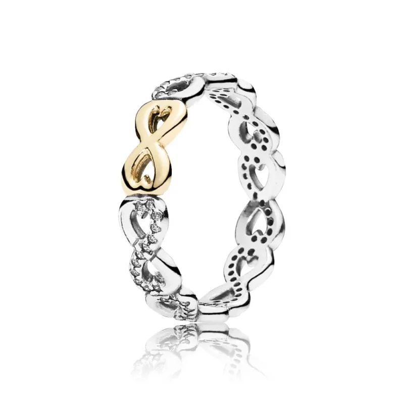 (imagine pentru) Inel din argint 925 cu zirconiu cubic - 190948CZ - Inele PANDORA