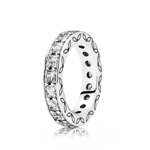 (imagine pentru) Inel din argint 925 şi zirconiu cubic - PANDORA