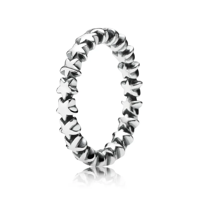 (imagine pentru) Inel din argint cu stele - 190911 - Inele PANDORA