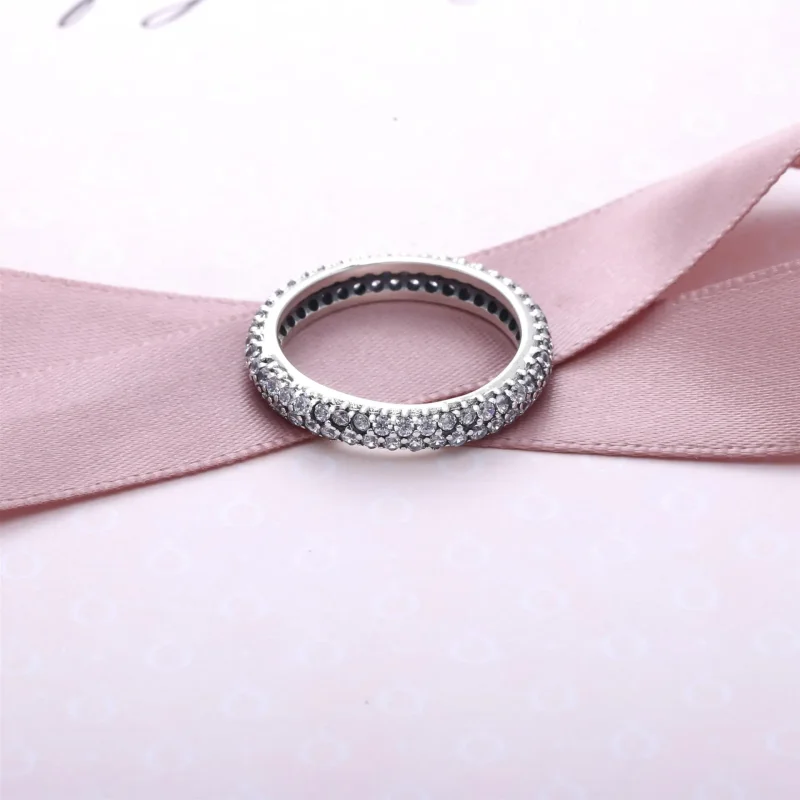 (imagine pentru) Inel din argint cu zirconiu cubic - 190909CZ - Inele PANDORA - Vizualizare 2