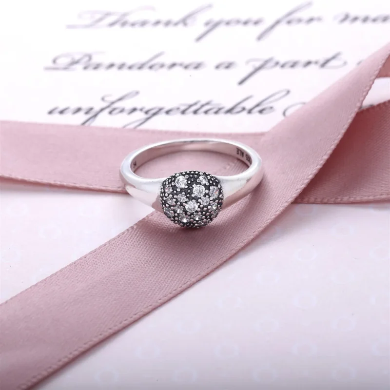 (imagine pentru) Inel din argint cu zirconiu cubic - 190914CZ - Inele PANDORA - Vizualizare 2