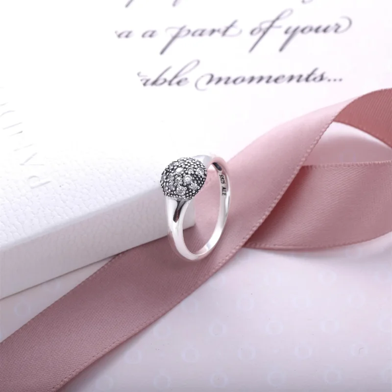 (imagine pentru) Inel din argint cu zirconiu cubic - 190914CZ - Inele PANDORA - Vizualizare 3