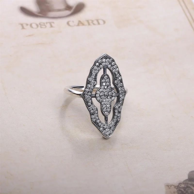 (imagine pentru) Inel din argint cu zirconiu cubic - 190917CZ - Inele PANDORA - Vizualizare 3
