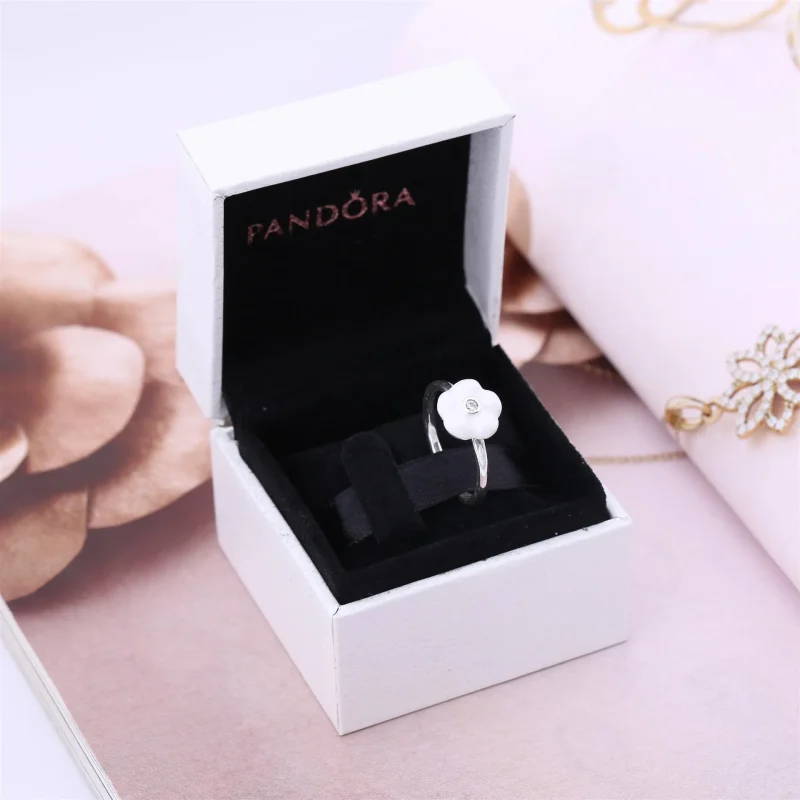 (imagine pentru) Luminous Floral Ring - 190999MOP - Inele PANDORA - Vizualizare 2