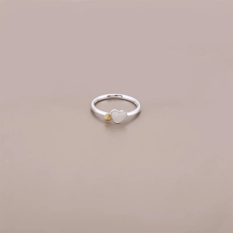 (imagine pentru) Luminous Hearts Ring - 190998MOP - Inele PANDORA - Vizualizare 2