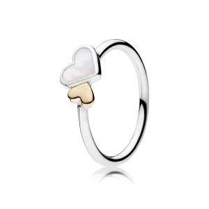 (imagine pentru) Luminous Hearts Ring - 190998MOP - Inele PANDORA