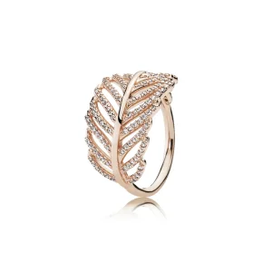 (imagine pentru) Pană Strălucitoare / MET - 180886CZ - Inele PANDORA