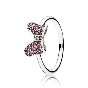 (imagine pentru) Pandantiv PANDORA, Disney, Minnie's spumant Bow din argint