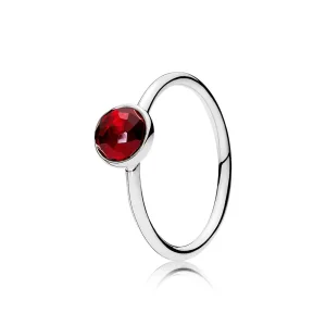 (imagine pentru) Pandantiv PANDORA, Iulie droplet Birthstone din argint