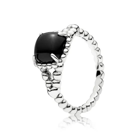 (imagine pentru) Spirit vibrant, negru - 197188NCK - Inele PANDORA