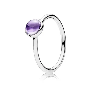 (imagine pentru) Strop poetic mov - 190983ACZ - Inele PANDORA