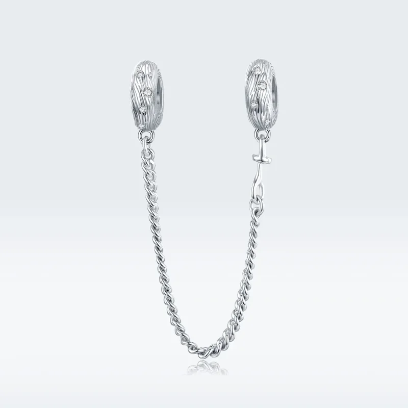 (imagine pentru) Lanț de siguranță Pandora Style Silver Water Wave - SCC1577 - Vizualizare 5