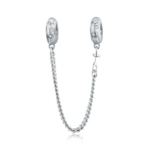 (imagine pentru) Lanț de siguranță Pandora Style Silver Water Wave - SCC1577