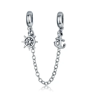(imagine pentru) Pandora Style Lanț de Siguranță Voyage Argintiu - SCC604