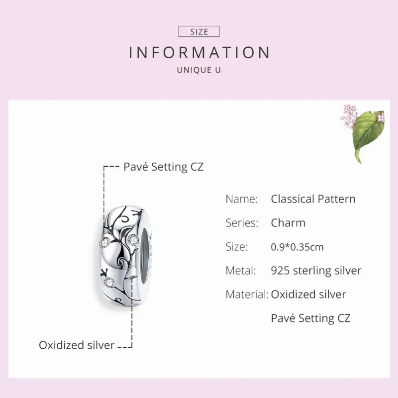 (imagine pentru) Pandora Style Inel de Argint cu Model Clasic - SCC1559 - Vizualizare 7