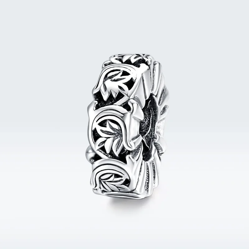 (imagine pentru) Pandora Style Charm Spacer Vii de Argint Vechi - SCC1601 - Vizualizare 5