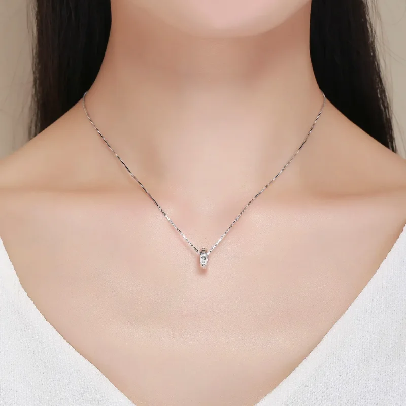 (imagine pentru) Pandora Style Inimioare și Vârfuri Norocoase de Argint Charm Separator - SCC593 - Vizualizare 6