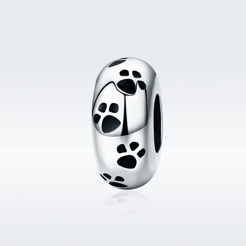 (imagine pentru) Pandora Style Charm de Argint cu Amprentă de Animal de Companie - SCC594 - Vizualizare 2