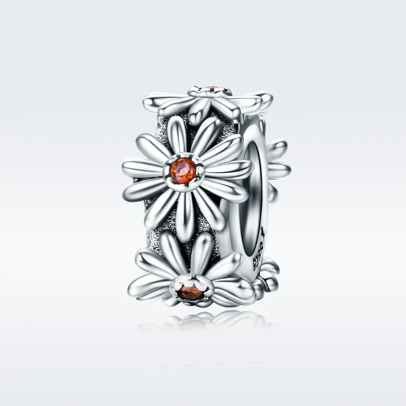 (imagine pentru) Pandora Style Inel de Margarete Spacer Charm - SCC598 - Vizualizare 2
