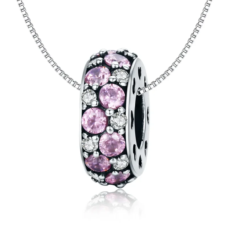 (imagine pentru) Pandora Style Inimă de Argint Charm Separator - SCC635 - Vizualizare 8