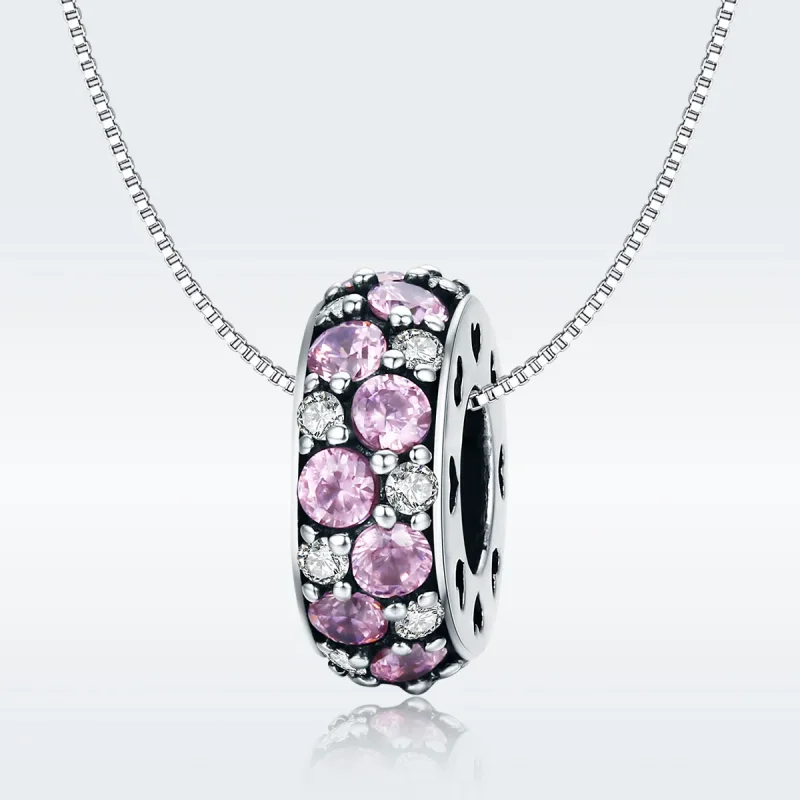 (imagine pentru) Pandora Style Inimă de Argint Charm Separator - SCC635 - Vizualizare 9
