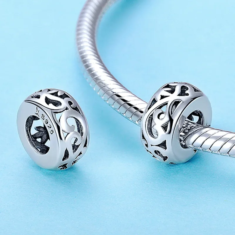 (imagine pentru) Pandora Style Spacer Vintage din Argint - SCC716 - Vizualizare 2