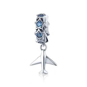 (imagine pentru) Pandora Style Argint Dream of Traveling Spacer Charm - SCC882