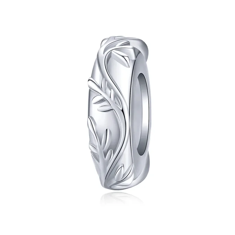(imagine pentru) Talisman de tip distanțier Tip Pandora cu Frunza de viță de vie din argint - BSC142