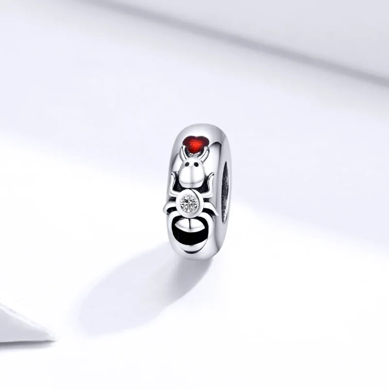 (imagine pentru) Talisman de tip distanțier Tip Pandora cu Furnică din argint - SCC1482 - Vizualizare 2