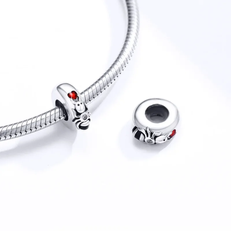 (imagine pentru) Talisman de tip distanțier Tip Pandora cu Furnică din argint - SCC1482 - Vizualizare 4