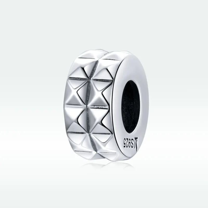 (imagine pentru) Talisman de tip distanțier Tip Pandora cu Geometrie din argint - SCC1789 - Vizualizare 5