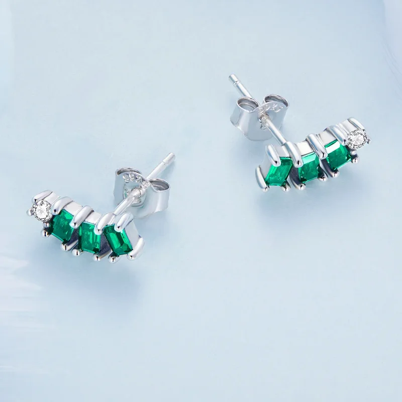 (imagine pentru) Bijuterii cercei cu mărgele în stilul Pandora Mosaic Gems - BSE704 - Vizualizare 4